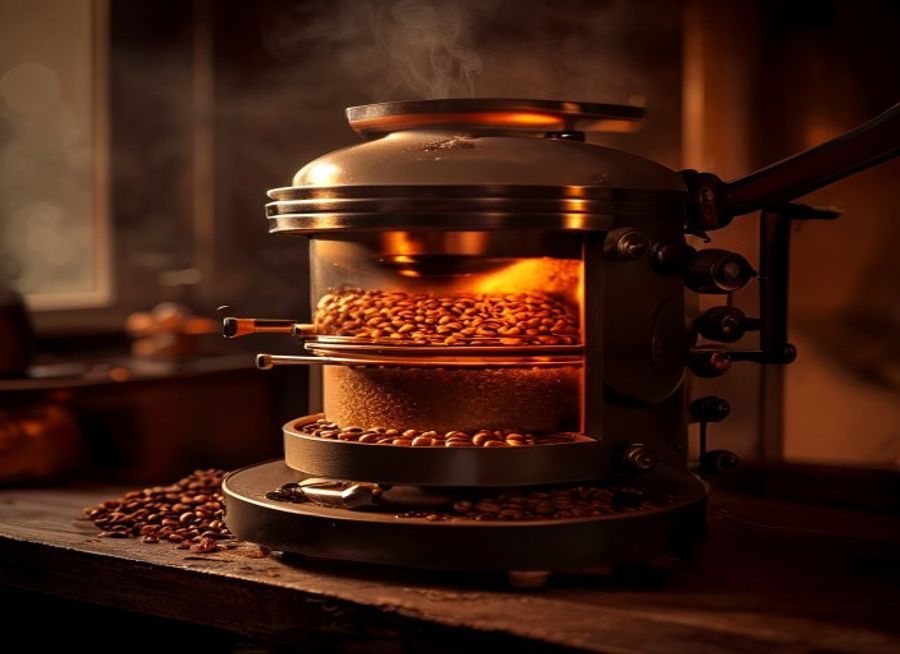 Обжарка кофейного зерна малыми партиями